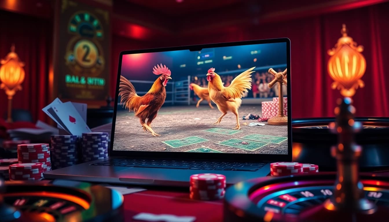 Watch thrilling đá gà trực tiếp betting action with immersive live streaming visuals.
