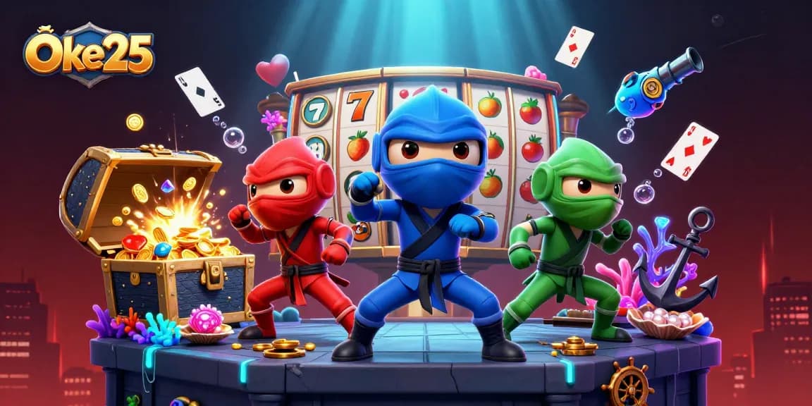 Oke25 menghadirkan ninja chameleon beraksi dalam permainan casino dengan emosi dan strategi yang tepat.