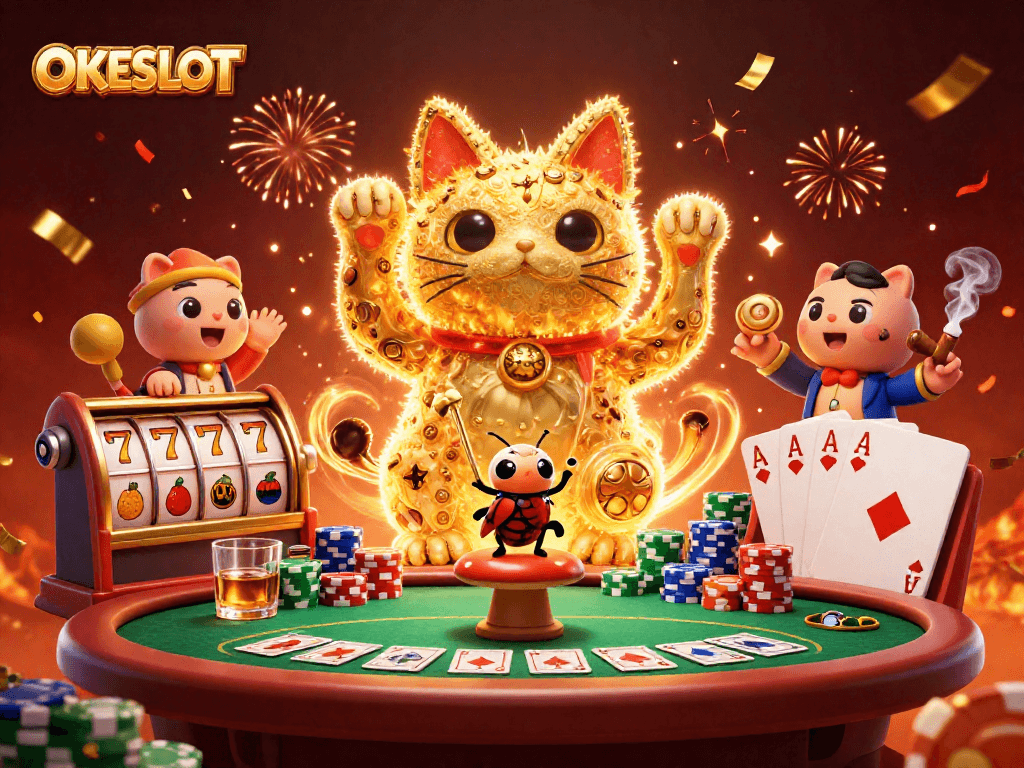 Slot online OKESLOT menghadirkan keseruan dengan petir berkilau dan keberuntungan!