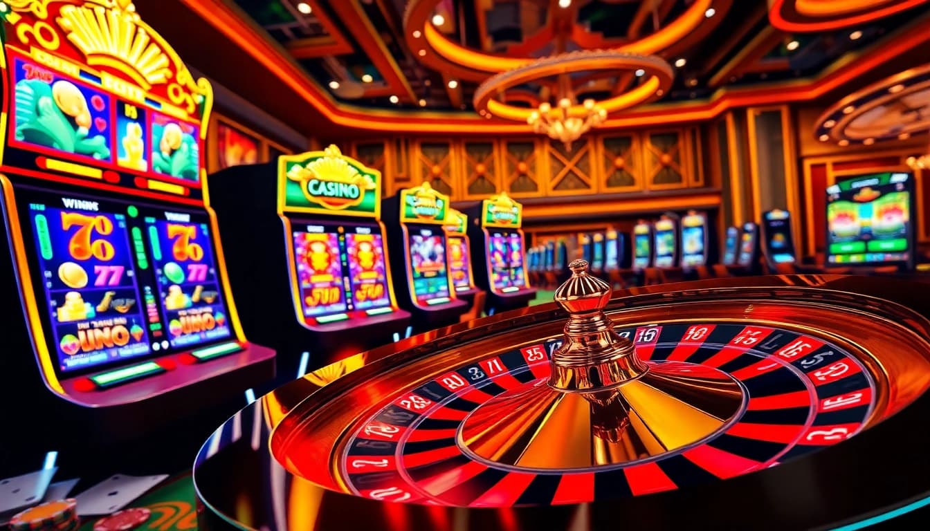 Gamblers enjoying a thrilling experience at Batara88's vibrant online casino platform.