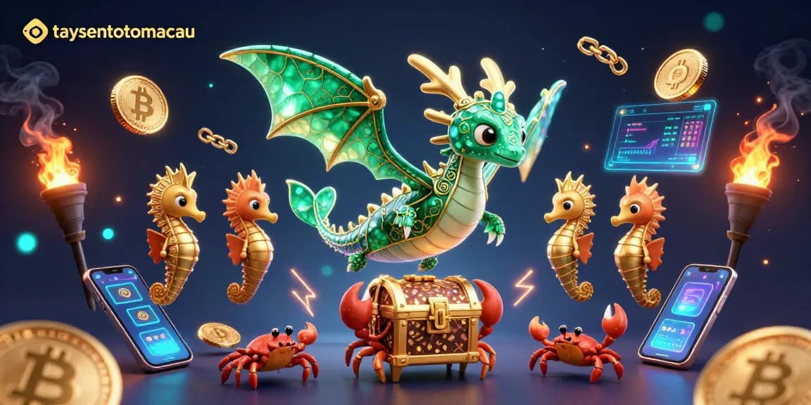Kemenangan menarik di taysentotomacau dengan naga laut 3D dan elemen kripto