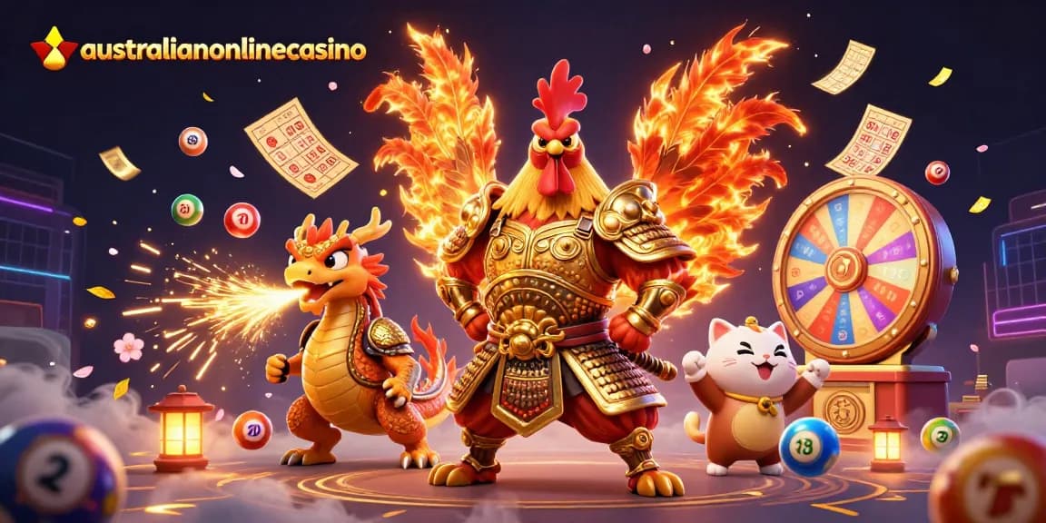 Experience the excitement of australianonlinecasino with dynamic game elements and colorful characters.