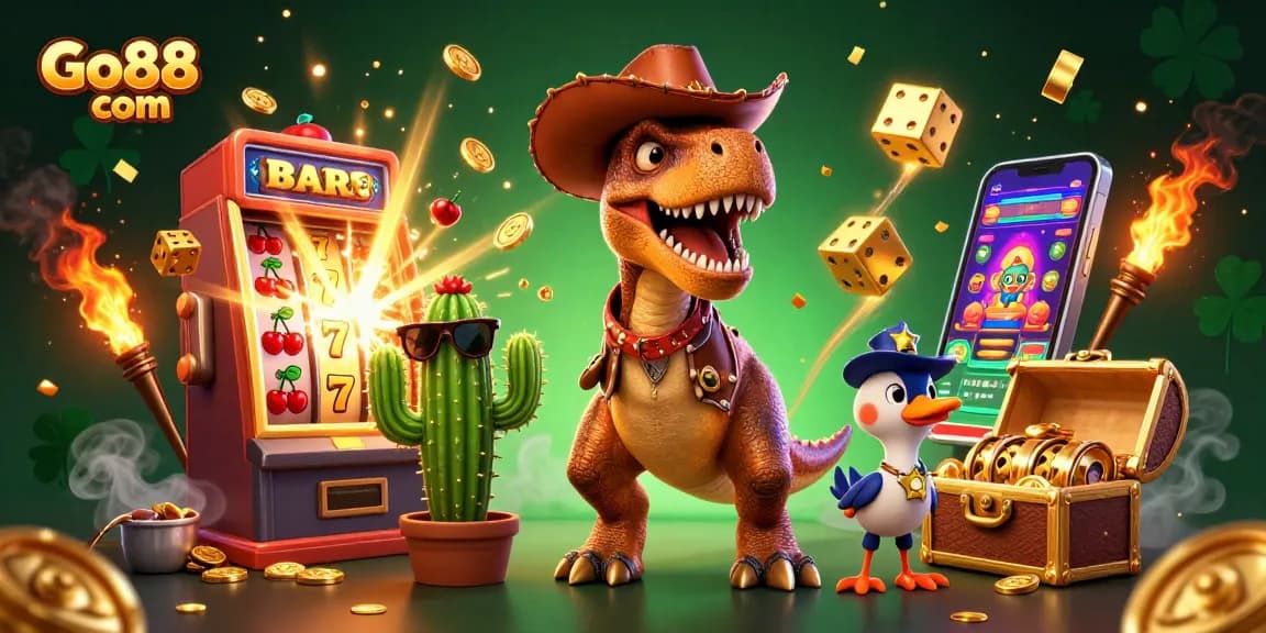 Experience thrilling wins with Go88 com's vibrant casino scene featuring a dynamo of gaming action.