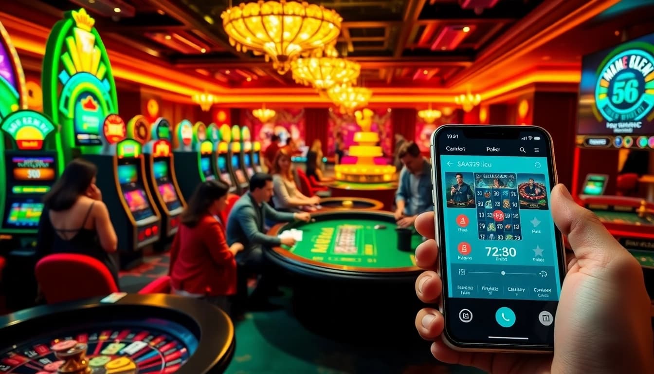 Experience thrilling online gambling at https://sao789.icu/ with exciting games and vibrant casino visuals.