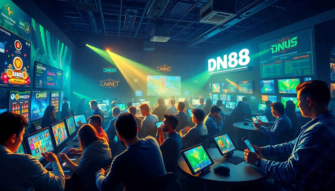Engaged players enjoying games on DN88, reflecting excitement and community spirit in a vibrant online gaming environment.