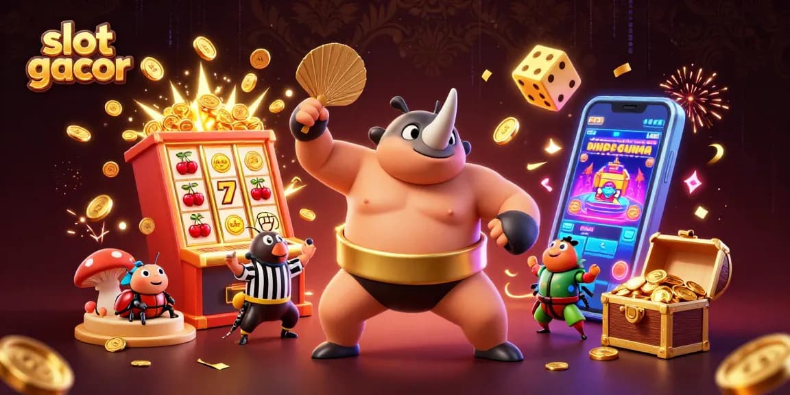 Slot gacor memperlihatkan serunya gameplay dengan karakter jujur dan simbol menggiurkan dalam permainan kasino.