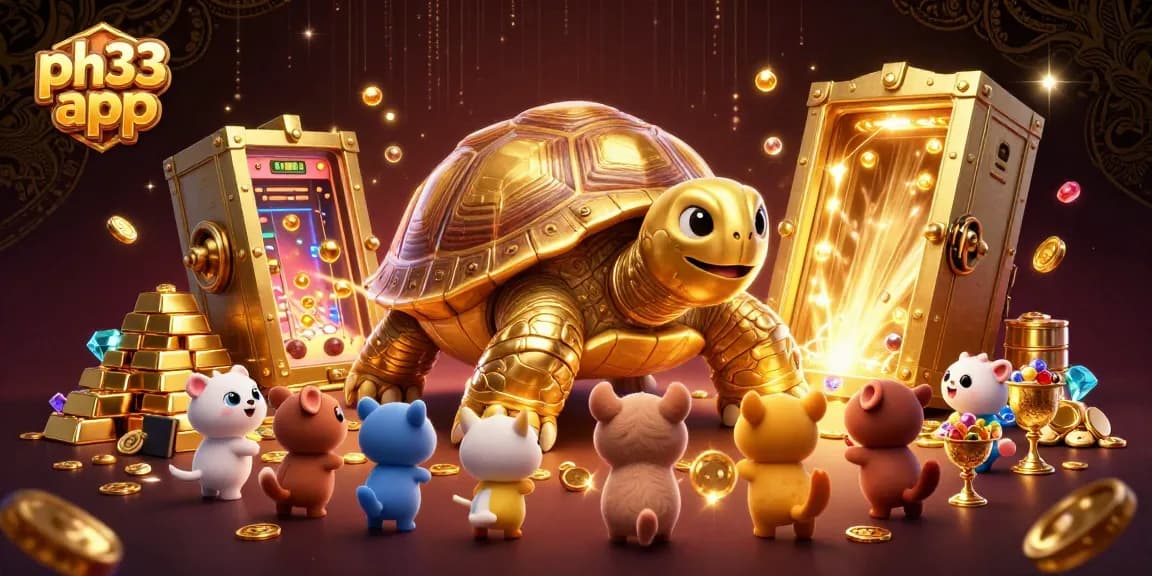 Spin the ph33 app while enjoying vibrant gaming experiences in a treasure-filled casino.