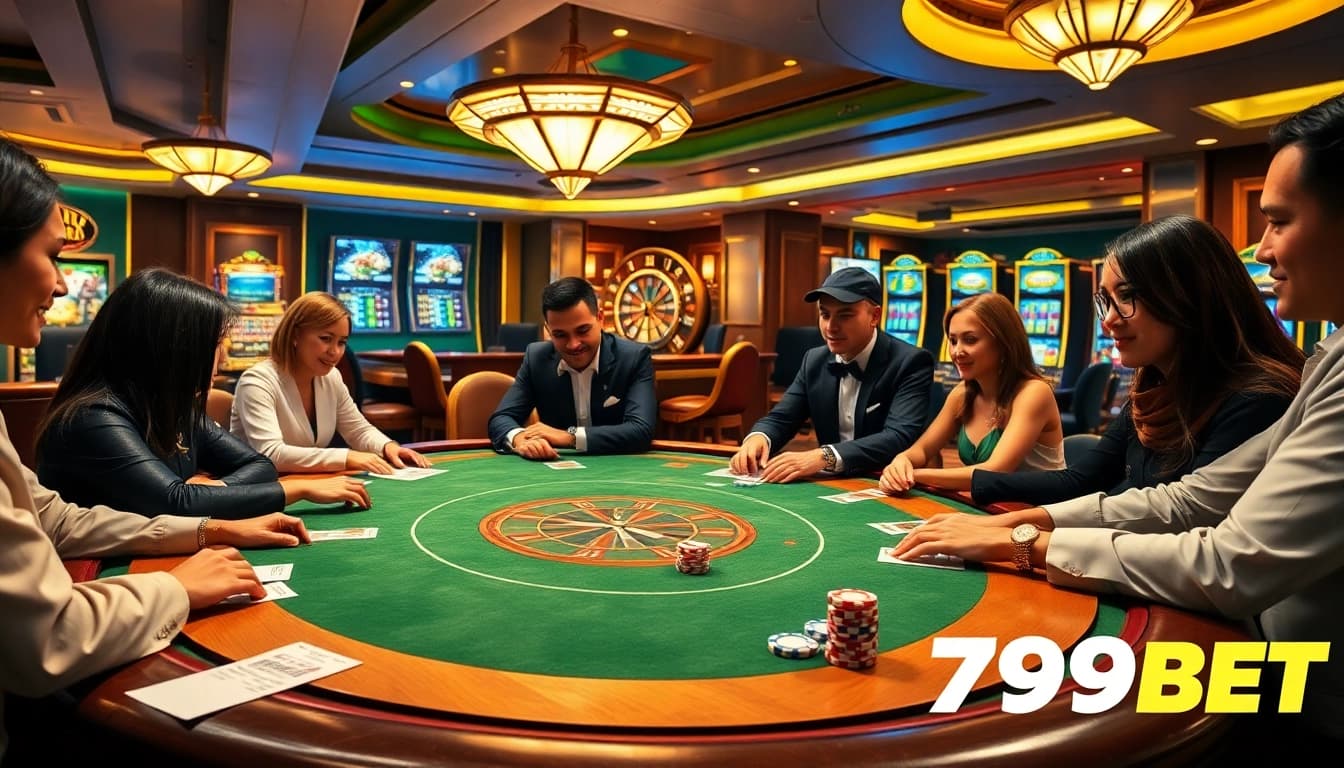 Experience the thrill of winning at 789BET's sophisticated casino tables and games.