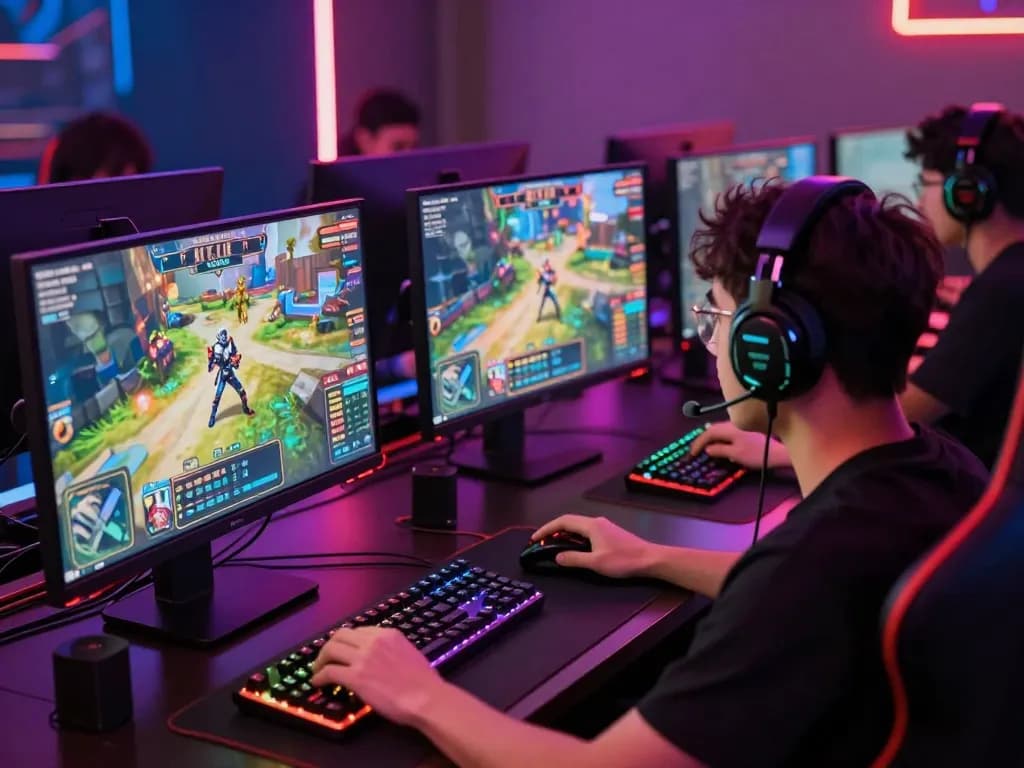 Immerse in the HITCLUB online gaming universe with vibrant graphics and a dynamic setup, showcasing an exciting digital gambling environment.