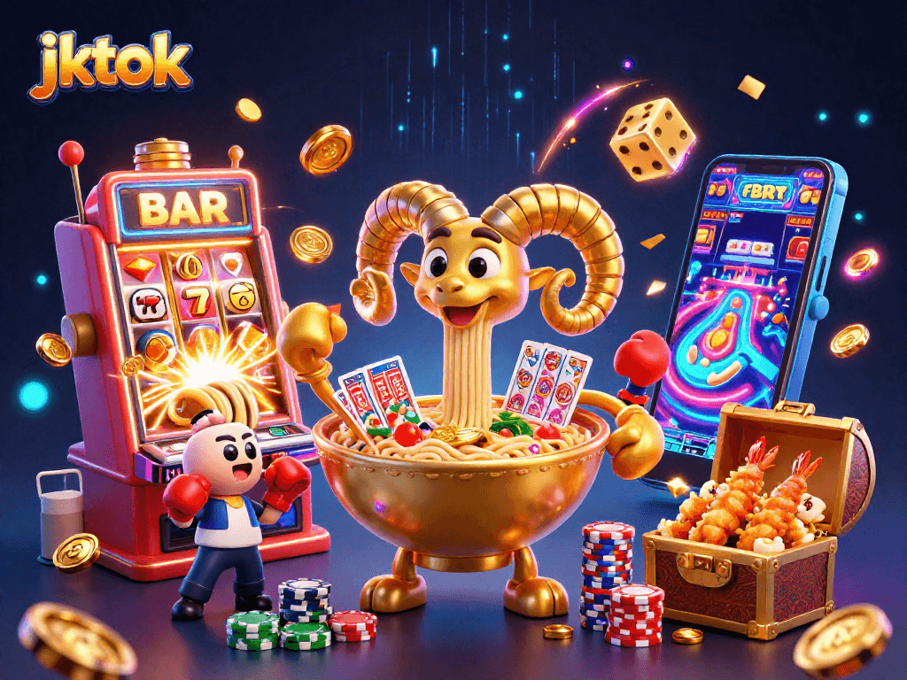 jktok memberikan pengalaman bermain slot online yang menyenangkan dengan grafis 3D cerah.