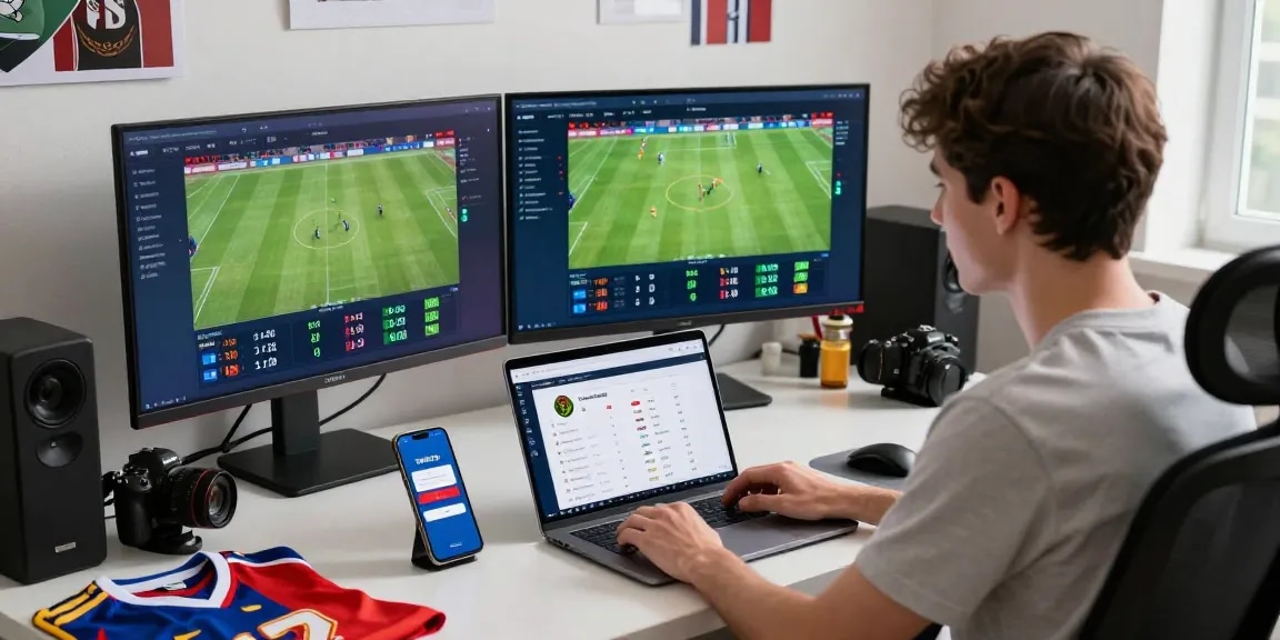 Experience the excitement of sports betting with TEMPOTOTO login, showcasing a dynamic digital betting environment.