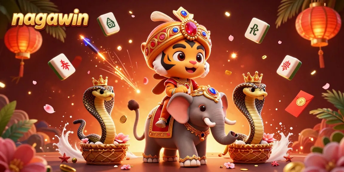 Experience the thrill of nagawin's vibrant gaming atmosphere with dynamic characters and rich elements.