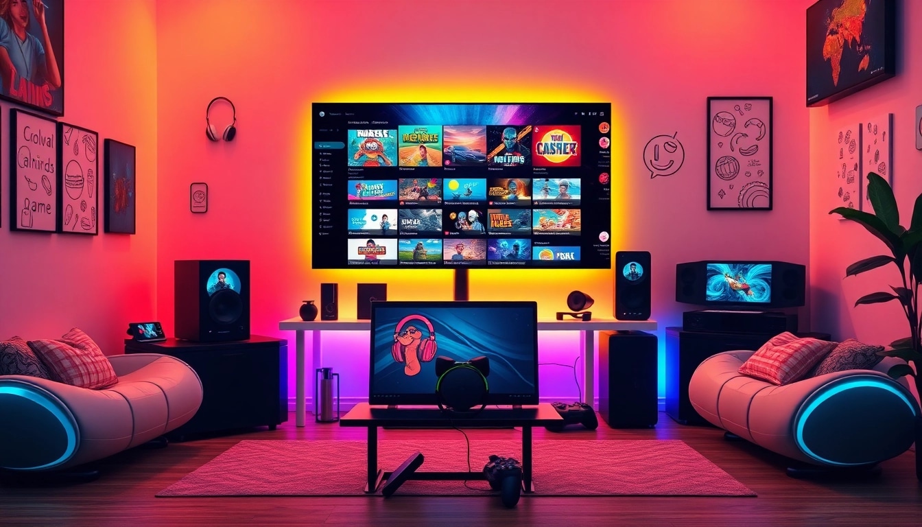 Engaging gaming setup showcasing the 399W platform's innovative casual gaming experience.