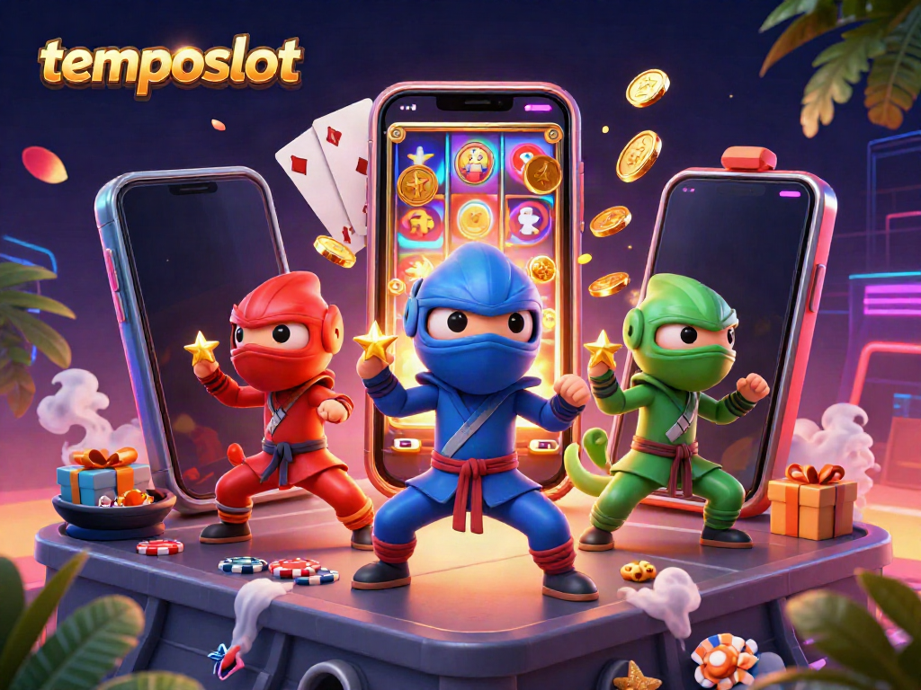 Experience the excitement of temposlot with our dynamic chameleon heroes in a 3D casino adventure.