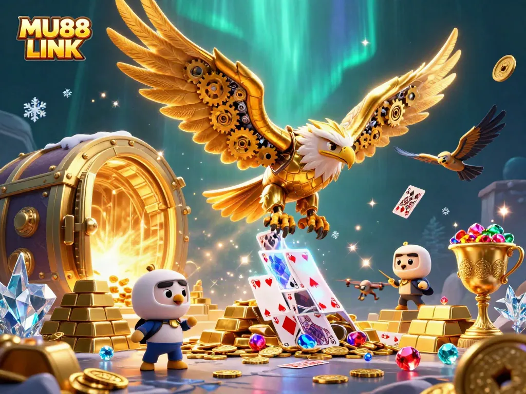 Engage with the exciting MU88 LINK casino world featuring dynamic 3D characters and treasures.