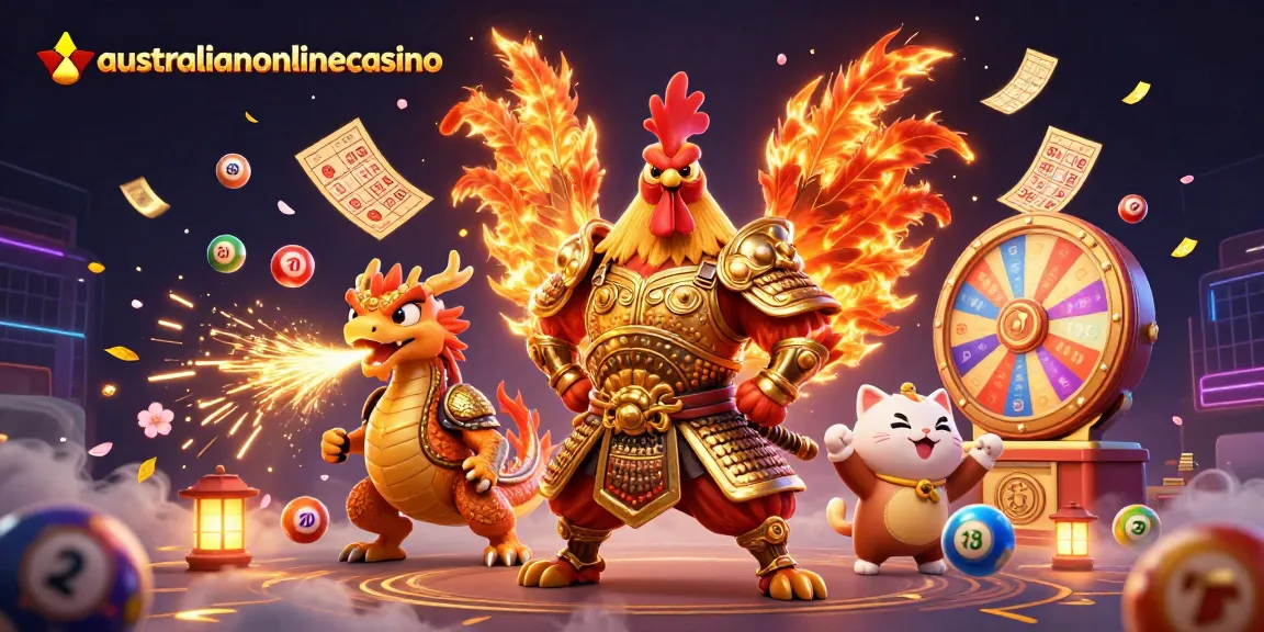 Experience the excitement of australianonlinecasino with dynamic game elements and colorful characters.