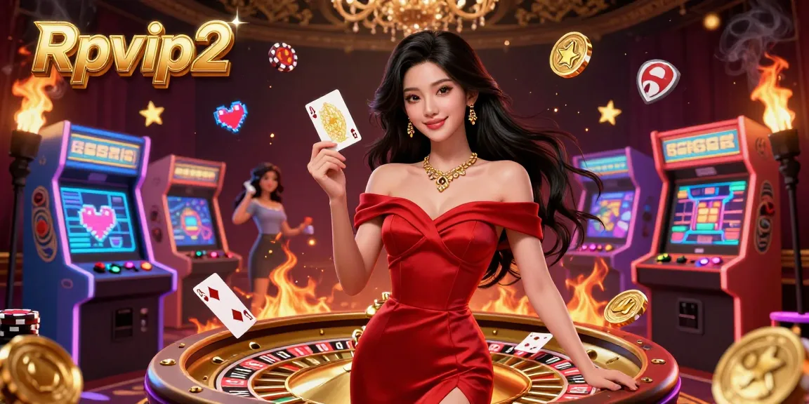 Terlibat dalam gameplay yang mendebarkan dengan Rpvip2 yang menampilkan elemen kasino yang cerah dan ilustrasi yang menakjubkan.
