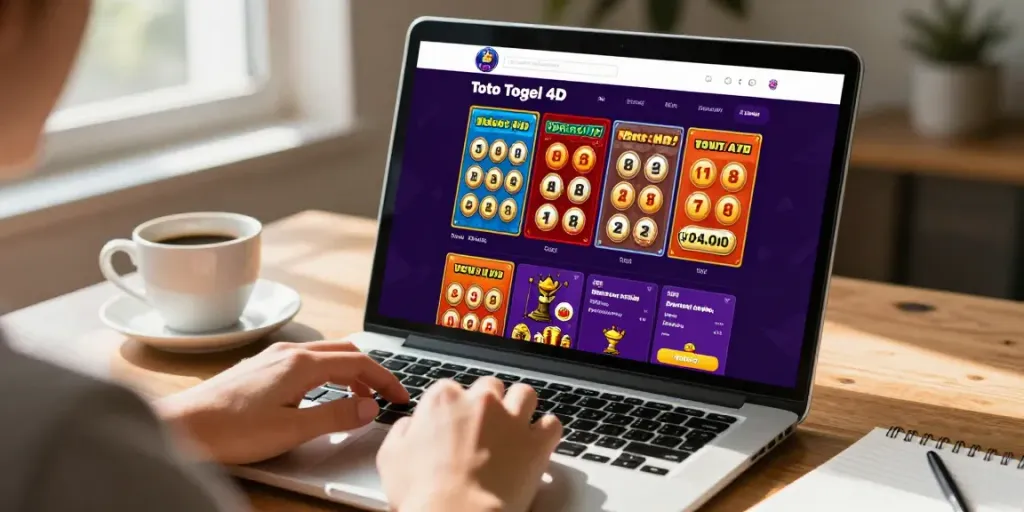 Antarmuka platform buntogel dengan desain ramah pengguna yang menampilkan sekisi Toto Togel 4D