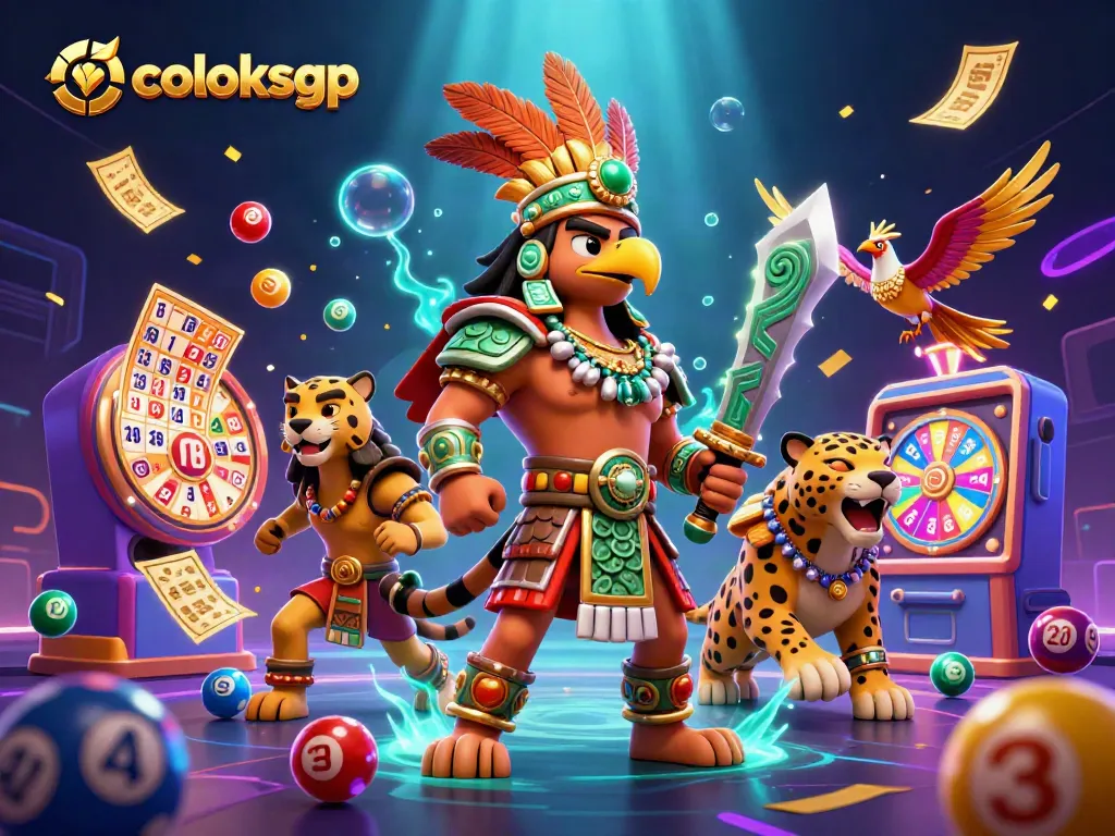 Menang besar di coloksgp dengan bola lotere berwarna-warni dan mesin keberuntungan.
