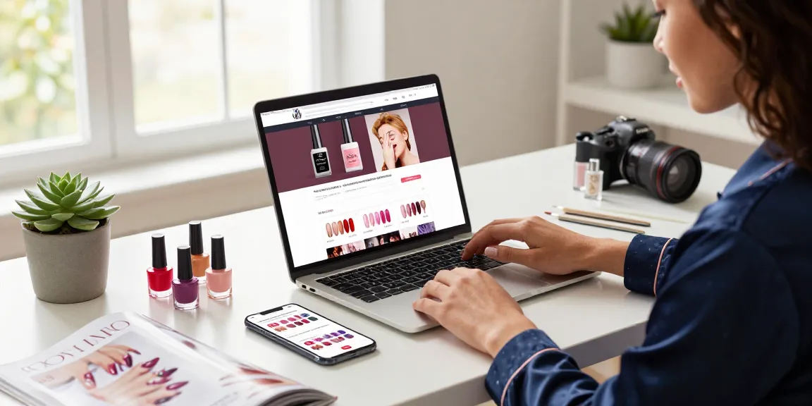 Proses login pengguna untuk akses produk kecantikan Login LUXURY12 dalam suasana belanja modern yang stylish.