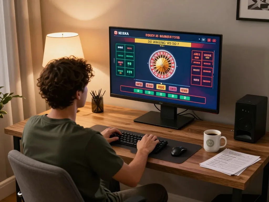 Experience a sure win at online roulette with engaging live dealer gameplay from home.