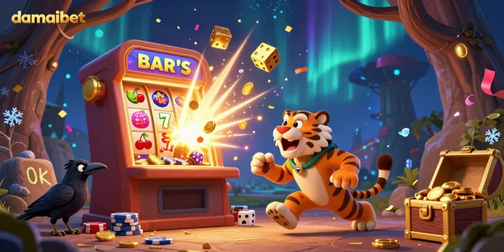 Permainan seru di damaibet dengan slot dan jackpot fantastis, meningkatkan peluang kemenangan Anda!