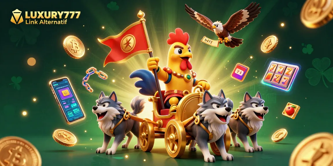 LUXURY777 Link Alternatif mengundang keberuntungan dalam permainan slot dengan elemen 3D menarik.