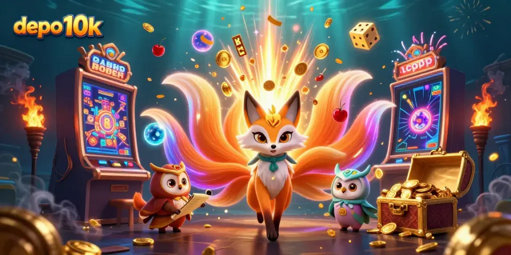 Menangkan jackpot dengan depo 10k dan nikmati pengalaman bermain slot online yang menyenangkan.
