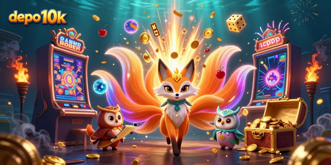 Menangkan jackpot dengan depo 10k dan nikmati pengalaman bermain slot online yang menyenangkan.