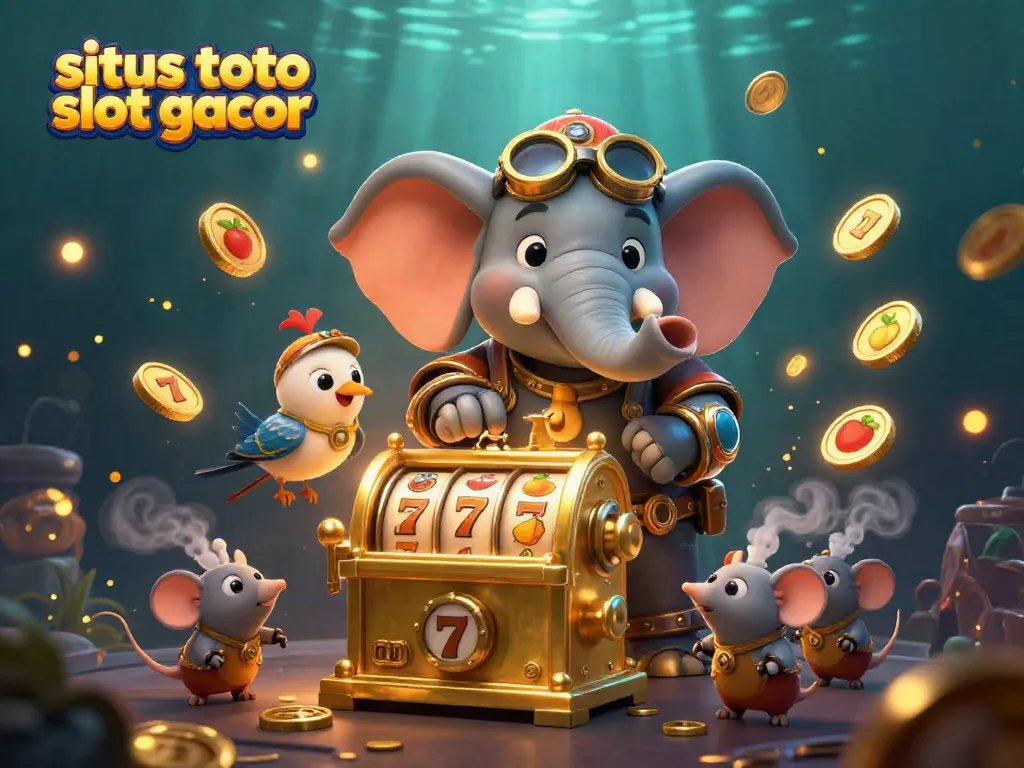 Menang besar di situs toto slot gacor dengan mesin slot emas dan karakter unik.