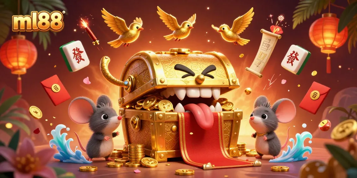 Experience the thrill of gaming riches at ml88 with a vibrant interactive casino scene.