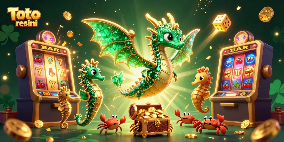 Experience thrilling gameplay with Toto resmi, featuring a magical sea dragon and a jackpot explosion.