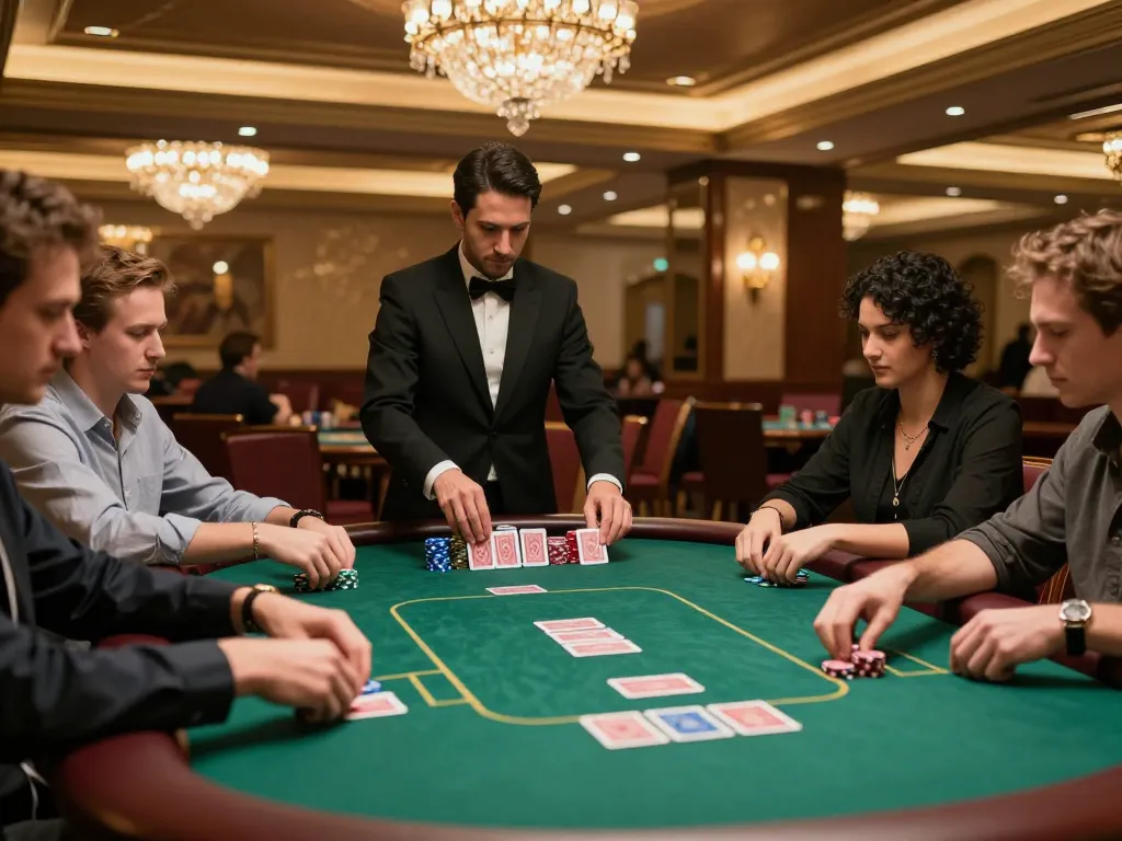 Engaging poker strategy at PERI11, emphasizing gameplay and player action.
