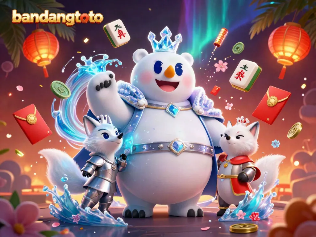 Experience the excitement of bandungtoto with enchanting game elements and vibrant energy in a mesmerizing scene.