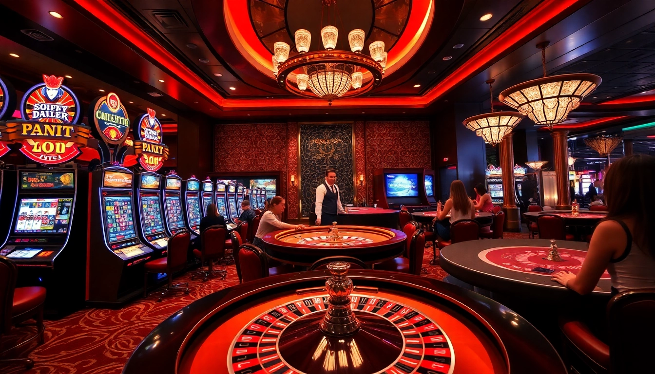 Experience the excitement of gambling at https://x88ni.com/ with vibrant slot machines and poker tables.