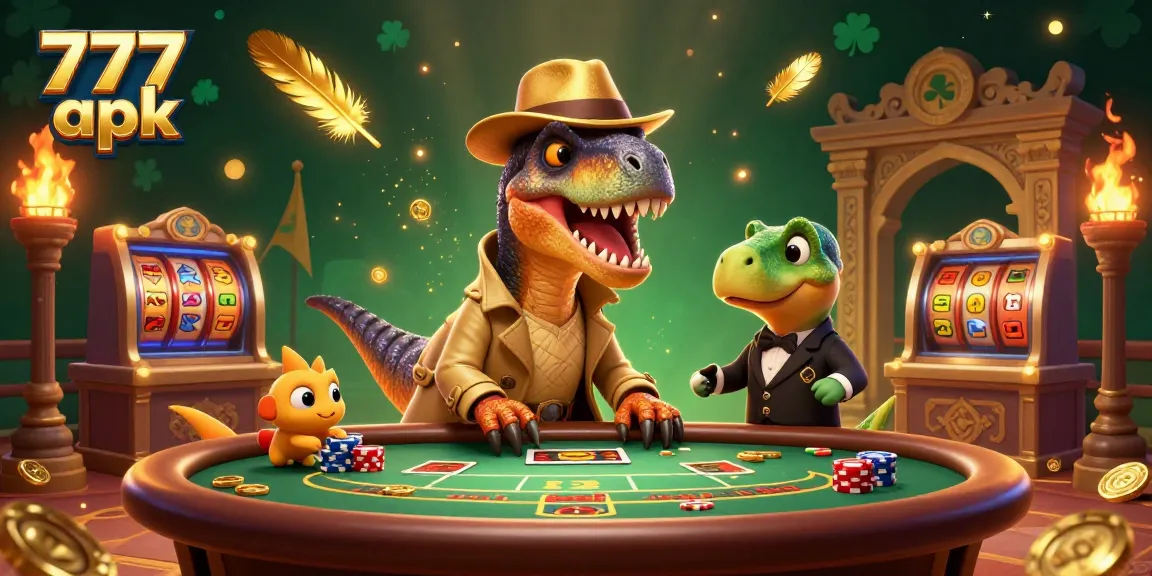 Experience thrilling gameplay with the 777 apk slot and casino games amidst vibrant visuals and dynamic characters.