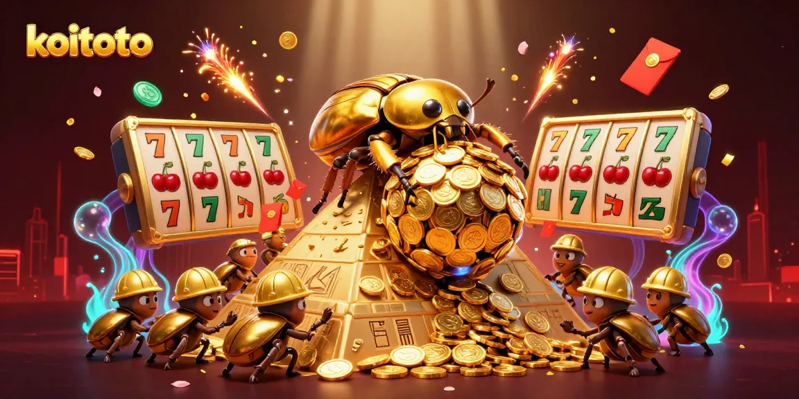 Koitoto menawarkan pengalaman bermain slot online dengan modal 10K dan sistem yang aman.