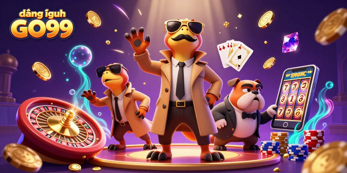 Enter the world of gaming excellence with đăng nhập GO99, featuring hilarious raptors in disguise amidst casino chaos.